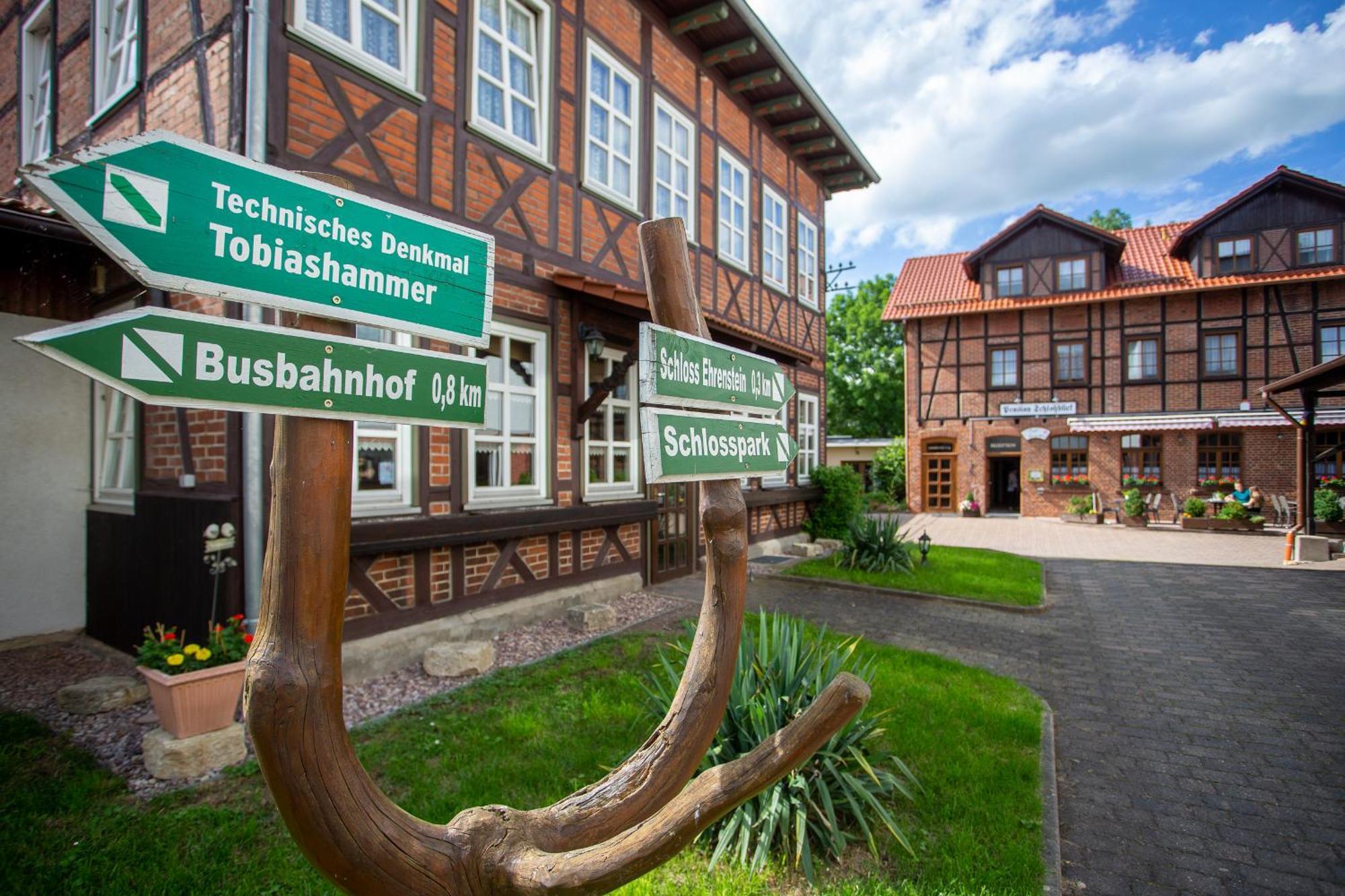 Schlossgartenpassage Ohrdruf Buitenkant foto